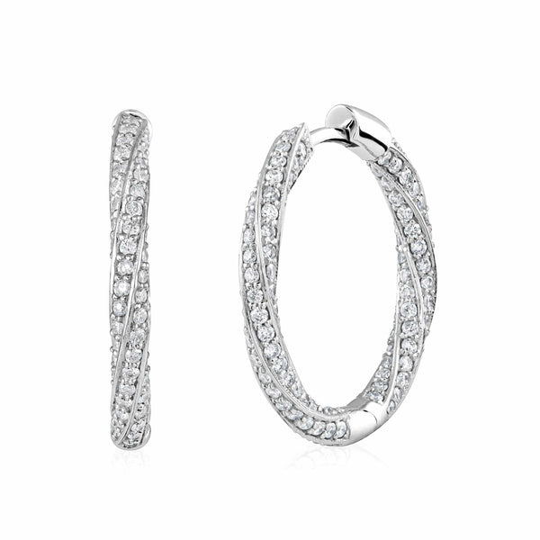 Simply Twisted Hoops