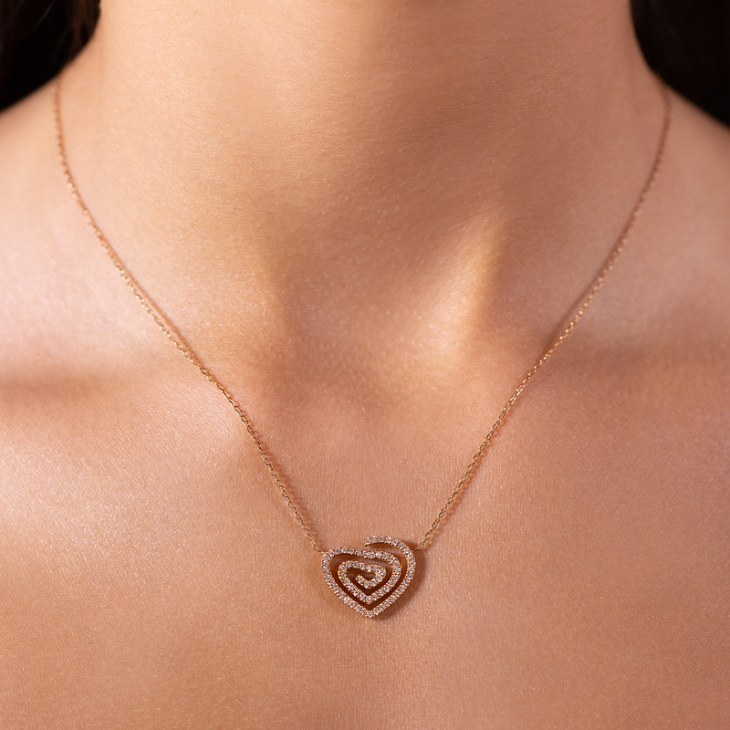 Maze of Hearts Pendant