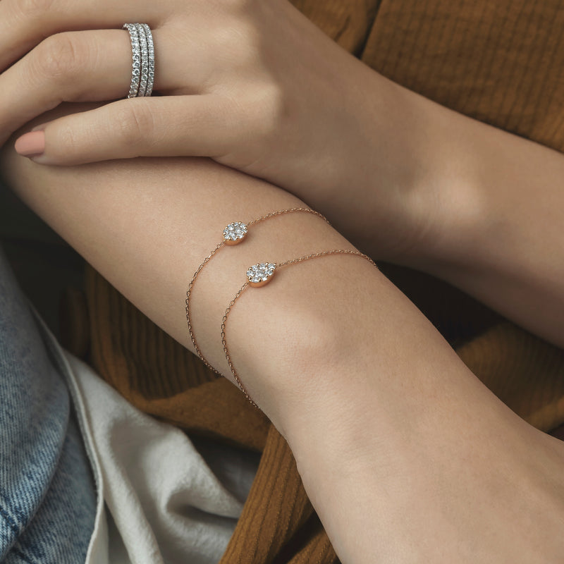 Teardrop Chain Bracelet