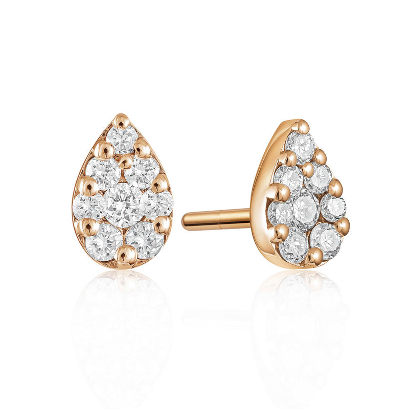 Teardrop Studs