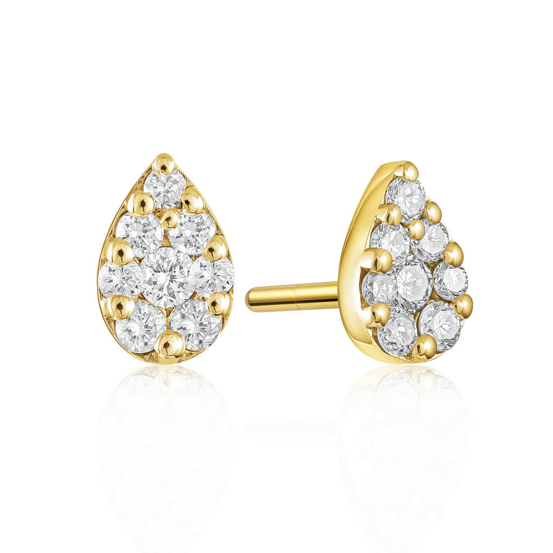 Teardrop Studs