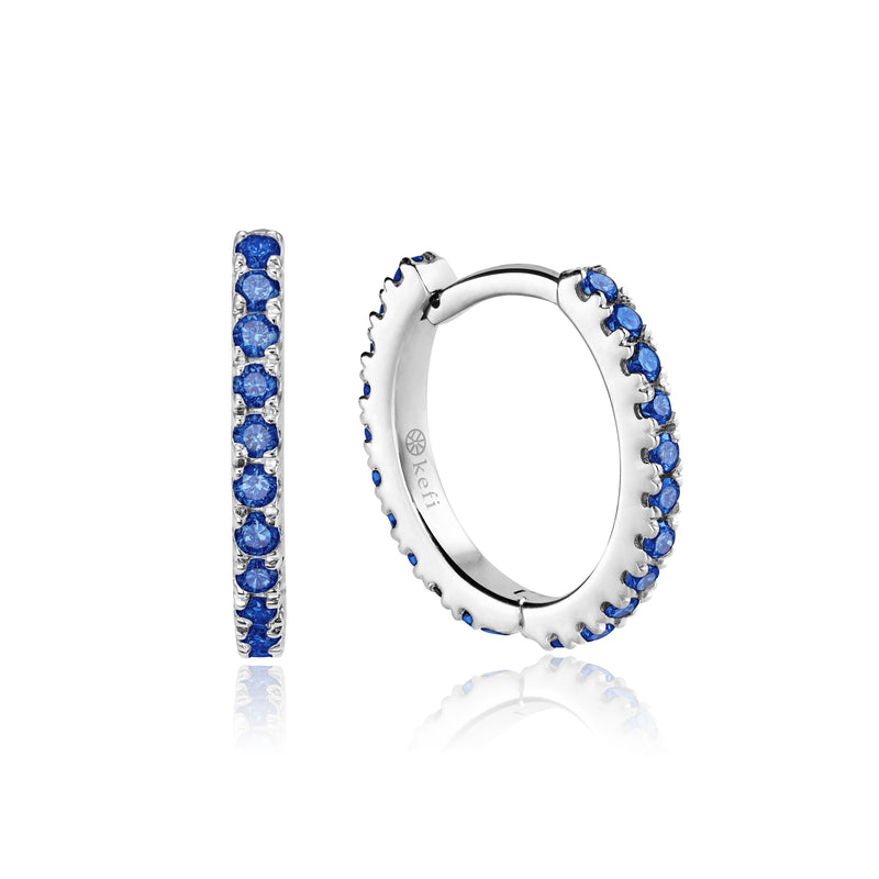 blue daz earring