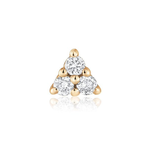 Kefi Jewelry-Esma-Pink Gold-diamond earrings