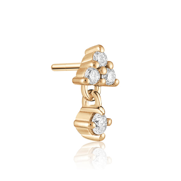 Kefi Jewelry-Oni-Pink Gold-diamond earrings
